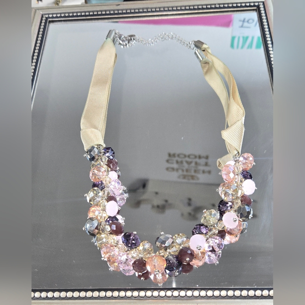 Designer ali khan ny cha cha crystal statement wearable as is no return